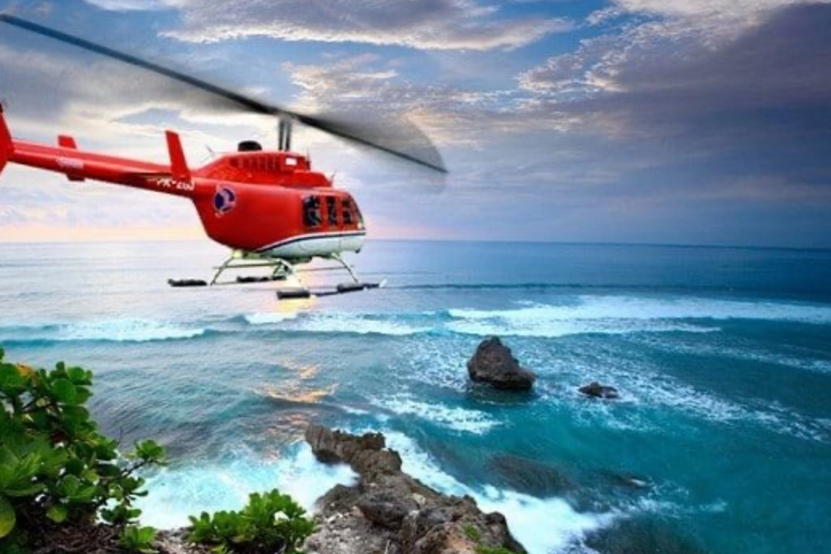 bali helicopter